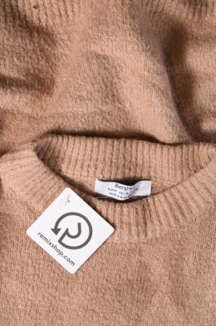 Damenpullover Bershka, Größe M, Farbe Beige, Preis € 7,49