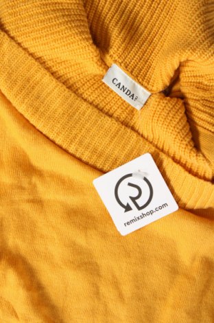 Damenpullover Canda, Größe M, Farbe Gelb, Preis € 4,99