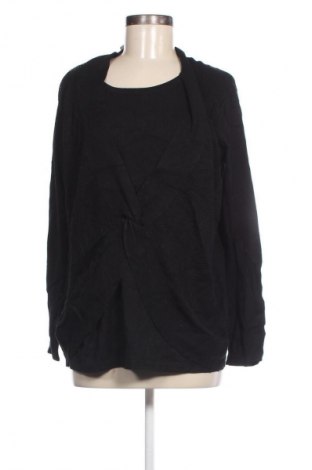 Дамски пуловер Curvy Me, Размер XL, Цвят Черен, Цена 25,42 лв.