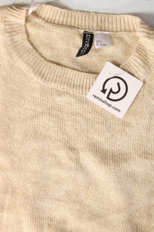 Damski sweter H&M Divided, Rozmiar S, Kolor Beżowy, Cena 32,99 zł