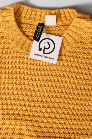 Damski sweter H&M Divided, Rozmiar XS, Kolor Żółty, Cena 16,99 zł