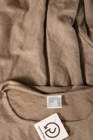 Damenpullover Janina, Größe L, Farbe Beige, Preis 8,49 €