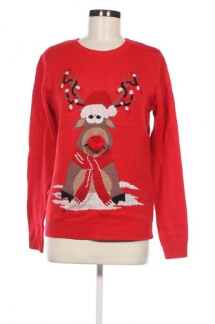 Дамски пуловер Janina, Размер L, Цвят Червен, Цена 15,08 лв.