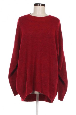 Дамски пуловер Jean Pascale, Размер L, Цвят Червен, Цена 15,95 лв.