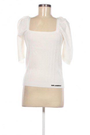 Damenpullover Karl Lagerfeld, Größe M, Farbe Weiß, Preis 59,99 €