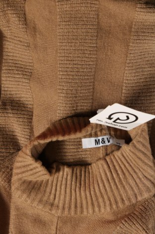 Damenpullover M&V, Größe S, Farbe Beige, Preis € 7,49