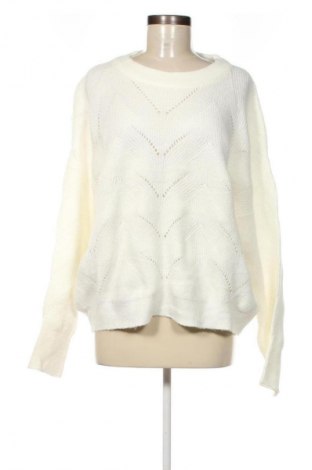 Дамски пуловер Manguun, Размер XXL, Цвят Бял, Цена 20,30 лв.