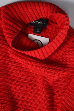 Damenpullover Monki, Größe XS, Farbe Rot, Preis € 7,99