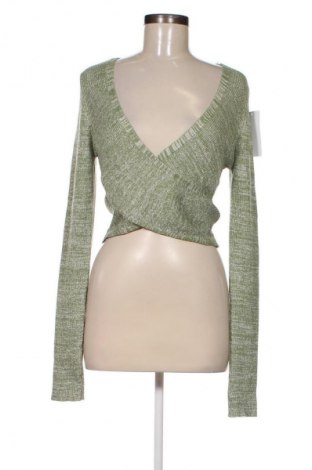 Дамски пуловер NA-KD, Размер XXL, Цвят Зелен, Цена 48,36 лв.