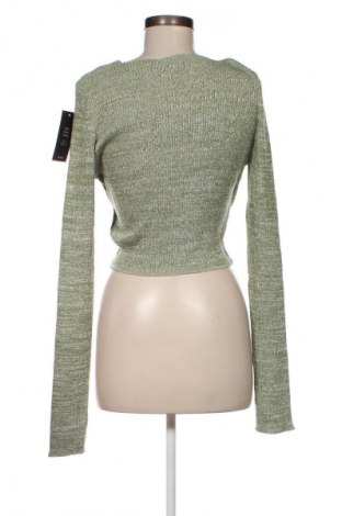 Pulover de femei NA-KD, Mărime XL, Culoare Verde, Preț 122,99 Lei