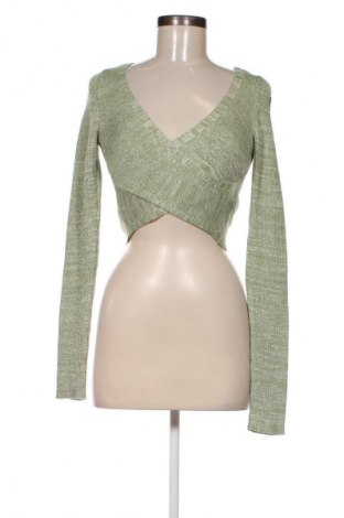 Pulover de femei NA-KD, Mărime S, Culoare Verde, Preț 122,99 Lei