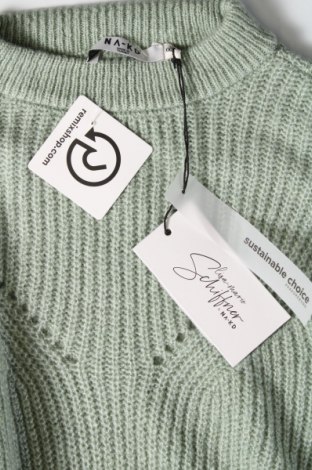 Damenpullover NA-KD, Größe XXS, Farbe Grün, Preis 16,99 €