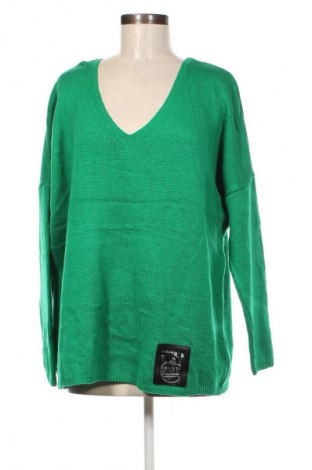 Дамски пуловер Nobis, Размер L, Цвят Зелен, Цена 22,55 лв.