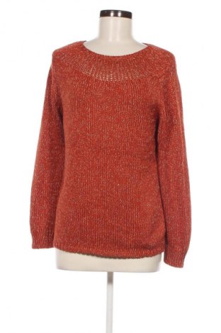 Дамски пуловер Peter Hahn, Размер M, Цвят Оранжев, Цена 27,90 лв.
