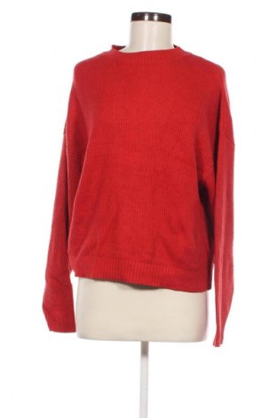 Damski sweter Pull&Bear, Rozmiar S, Kolor Czerwony, Cena 20,99 zł