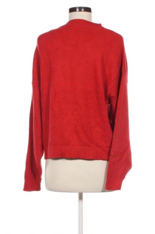 Damski sweter Pull&Bear, Rozmiar S, Kolor Czerwony, Cena 37,99 zł