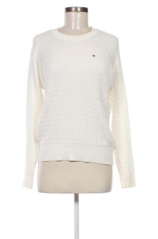 Pulover de femei Tommy Hilfiger, Mărime S, Culoare Alb, Preț 368,99 Lei