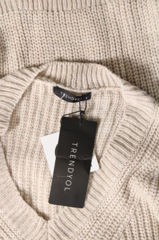 Damski sweter Trendy, Rozmiar M, Kolor Beżowy, Cena 56,99 zł