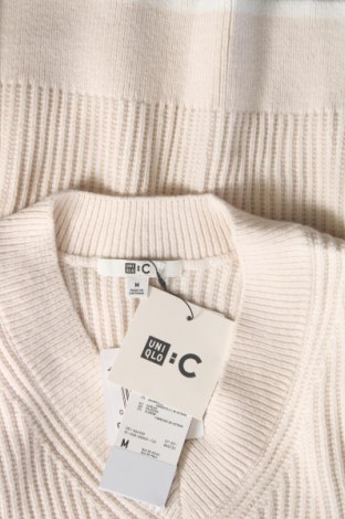 Damenpullover Uniqlo, Größe M, Farbe Ecru, Preis 33,99 €