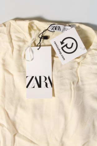 Дамски пуловер Zara, Размер M, Цвят Екрю, Цена 24,99 лв.