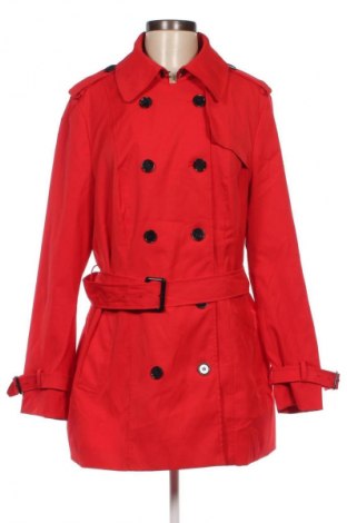 Damen Trenchcoat C&A, Größe XL, Farbe Rot, Preis 28,70 €