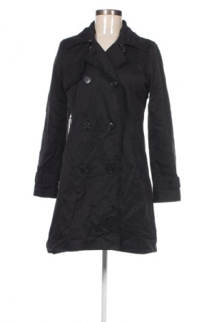 Trench de femei H&M, Mărime S, Culoare Negru, Preț 123,36 Lei