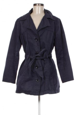 Damen Trenchcoat S.Oliver, Größe M, Farbe Blau, Preis 10,99 €