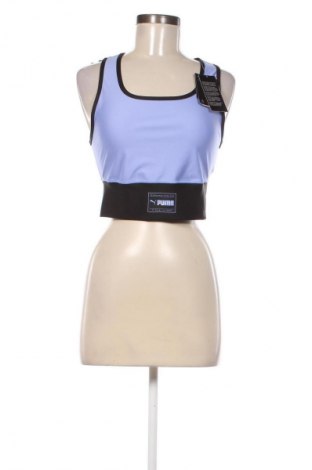 Damen Sporttop PUMA, Größe M, Farbe Blau, Preis 19,85 €