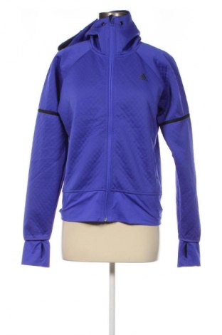 Damen Sweatshirt Adidas, Größe M, Farbe Blau, Preis 31,73 €