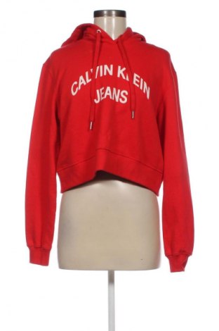 Női sweatshirt Calvin Klein Jeans, Méret M, Szín Piros, Ár 10 845 Ft