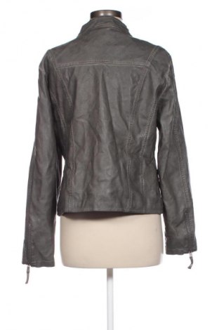 Damen Lederjacke, Größe XL, Farbe Grau, Preis 16,49 €