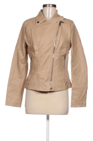 Damen Lederjacke, Größe M, Farbe Beige, Preis € 8,99