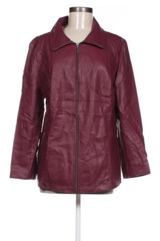 Damen Lederjacke, Größe XL, Farbe Lila, Preis 23,87 €