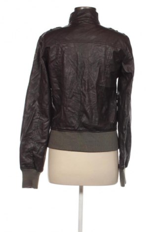 Damen Lederjacke, Größe L, Farbe Braun, Preis 9,99 €