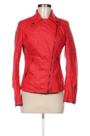 Damen Lederjacke Cc Fashion, Größe S, Farbe Rot, Preis € 25,06