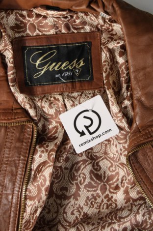 Damen Lederjacke Guess, Größe L, Farbe Braun, Preis 157,27 €