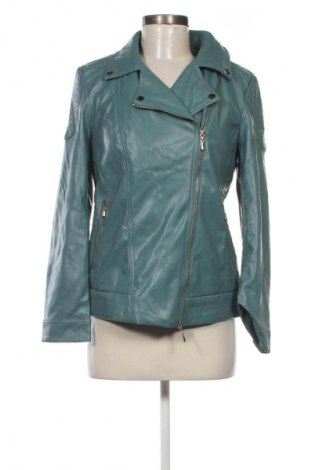 Damen Lederjacke Helena Vera, Größe M, Farbe Grün, Preis 31,31 €