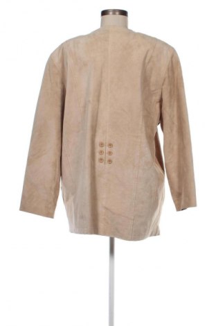 Damen Lederjacke Mission, Größe M, Farbe Beige, Preis 13,49 €