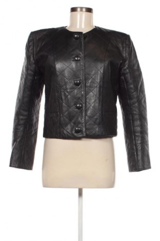 Γυναικείο δερμάτινο μπουφάν Pierre Cardin, Μέγεθος S, Χρώμα Μαύρο, Τιμή 69,90 €
