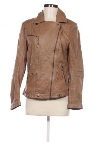 Damen Lederjacke TCM, Größe L, Farbe Beige, Preis 74,46 €