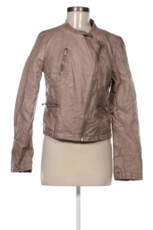 Damen Lederjacke WE, Größe M, Farbe Beige, Preis 23,87 €