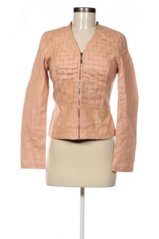 Damen Lederjacke adL, Größe S, Farbe Beige, Preis € 9,49