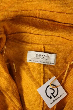 Дамско палто Zara, Размер XS, Цвят Жълт, Цена 30,99 лв.