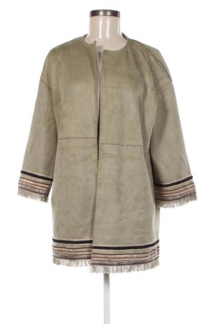 Damenmantel Zara, Größe S, Farbe Grün, Preis € 19,49