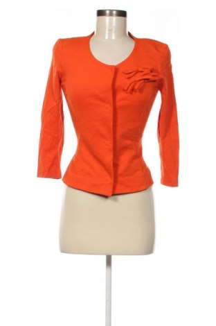 Damen Blazer Piu & Piu, Größe S, Farbe Orange, Preis 11,99 €