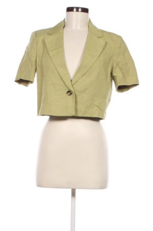 Sacou de femei Zara, Mărime S, Culoare Verde, Preț 159,87 Lei