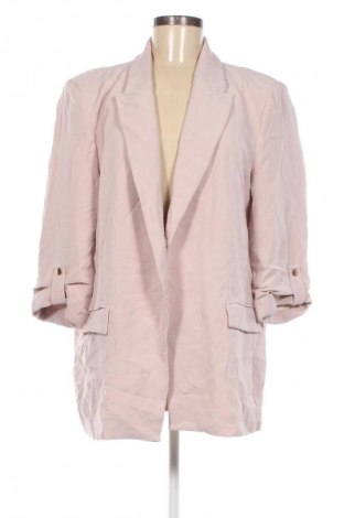 Sacou de femei Zara, Mărime XL, Culoare Roz, Preț 86,84 Lei