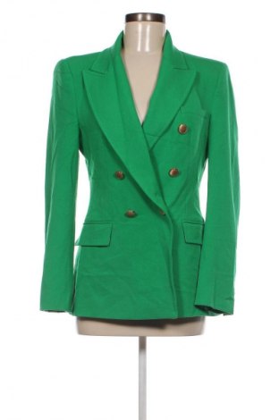 Damen Blazer Zara, Größe M, Farbe Grün, Preis 16,70 €