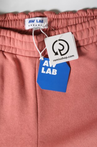 Дамско спортно долнище AW LAB, Размер L, Цвят Розов, Цена 17,99 лв.