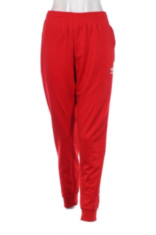 Pantaloni trening de femei Adidas Originals, Mărime L, Culoare Roșu, Preț 168,26 Lei